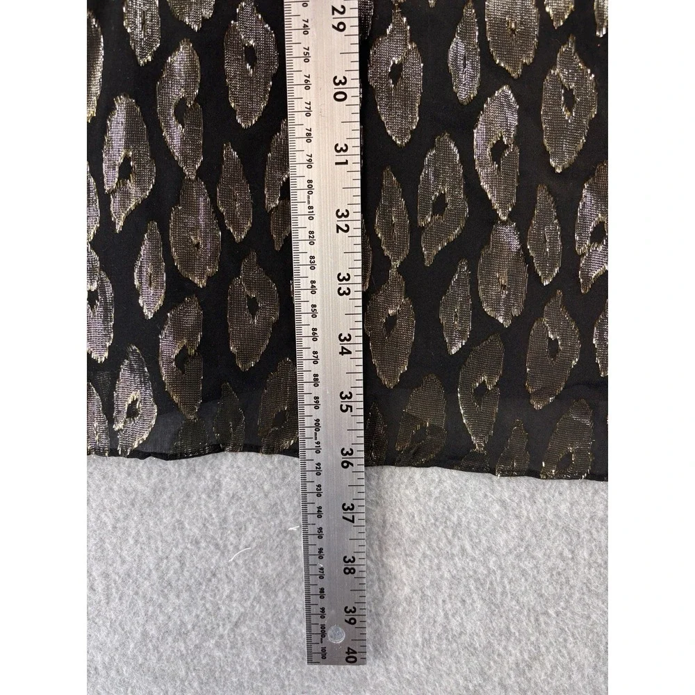 NWT Lilly Pulitzer Francis Silk Metallic Leopard Shift Dress Glam Luxe Chic Bold